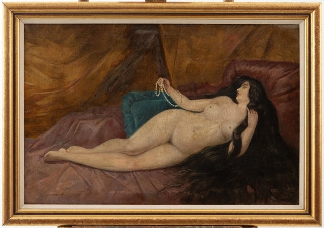 Reclining Female Nude By Victor Dolphyn On Artnet