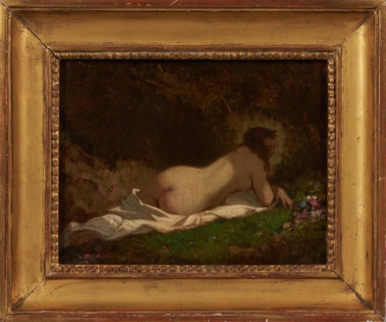 Nude Reclining In The Grass By Gustave Courbet On Artnet