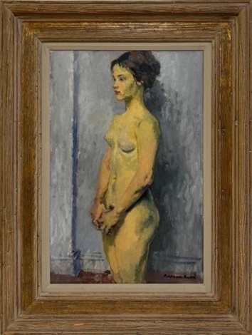 Standing Female Nude By Raphael Soyer On Artnet