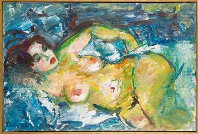 Reclining Female Nude By Viktor Lederer On Artnet