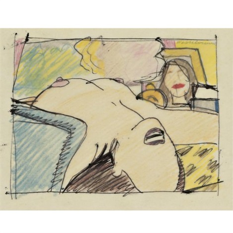 Drawing For Long Delayed Nude By Tom Wesselmann On Artnet