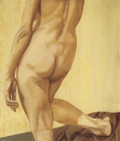 Back Standing Female Nude By Philip Pearlstein On Artnet