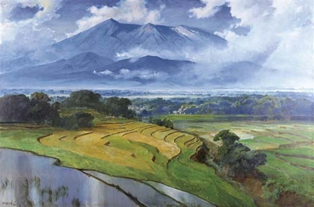 Gunung Salak Mountain Salak By Raden Basoeki Abdullah On Artnet