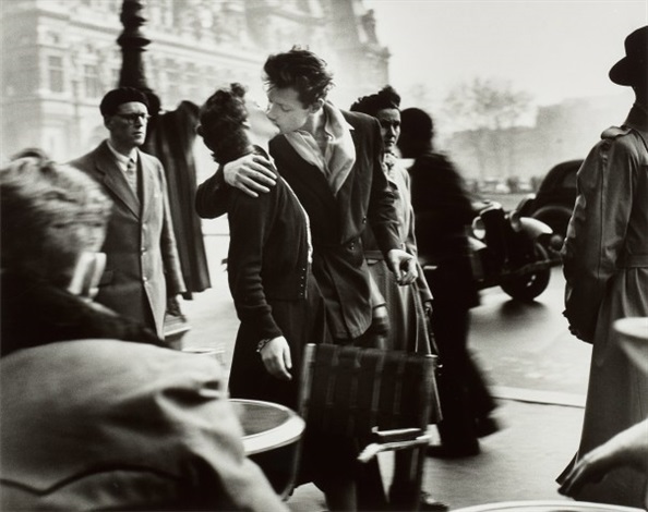 Le Baiser de lHôtel de Ville Paris by Robert Doisneau on artnet