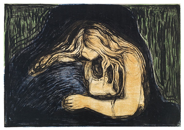 Vampyr Ii - Liebe Und Schmerz By Edvard Munch On Artnet