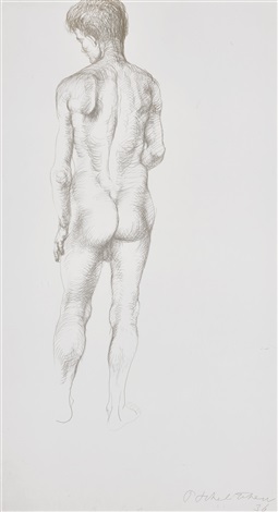 Nude Boy From Behind By Pavel Tchelitchew On Artnet