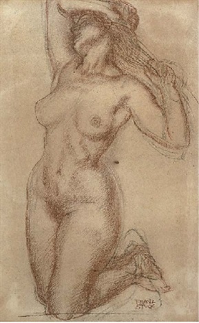 Female Nude By Franz Von Stuck On Artnet