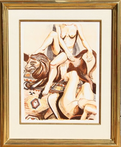 Two Nude Women By Philip Pearlstein On Artnet