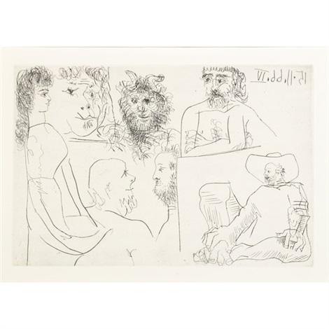 Untitled From El Entierro Del Conde De Orgaz By Pablo Picasso On Artnet