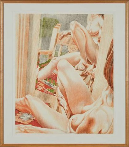 FIESTA NUDE By Philip Pearlstein On Artnet