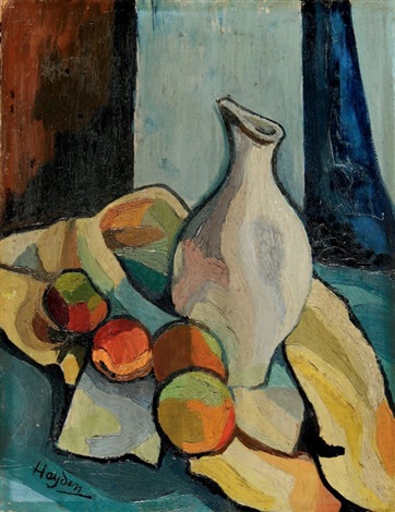 Nature Morte Au Pichet Et Aux Pommes By Henri Hayden On Artnet