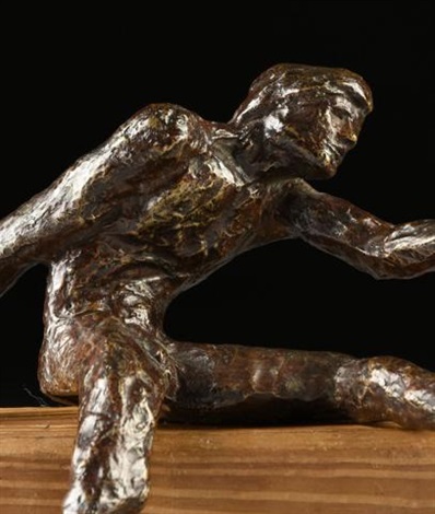 Nude Seated Man By Victor Salmones On Artnet