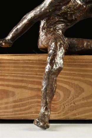 Nude Seated Man By Victor Salmones On Artnet