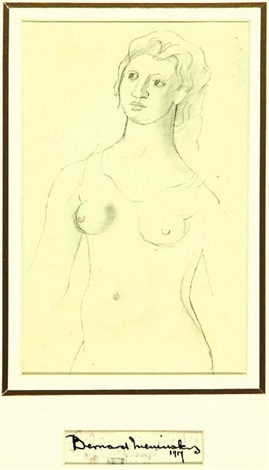 Standing Nude By Bernard Meninsky On Artnet