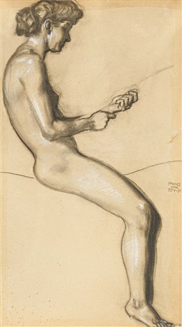 Nude Study By Franz Von Stuck On Artnet