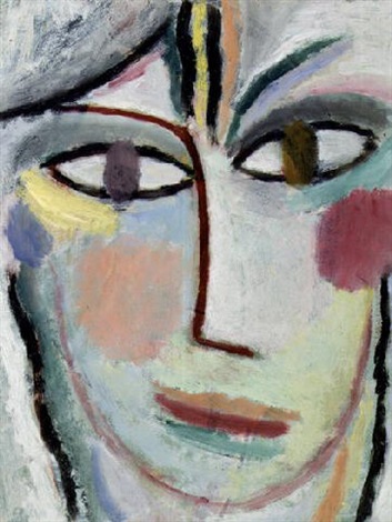 Frauenkopf Femina By Alexej Von Jawlensky On Artnet