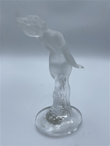 Crystal Nude Danseuse Bras Leves Figure By Lalique Co On Artnet