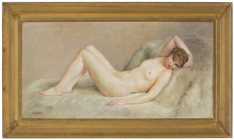 Reclining Female Nude By Paul Sieffert On Artnet