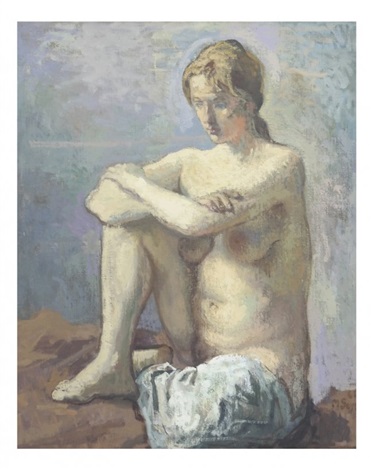 Seated Nude By Moses Soyer On Artnet