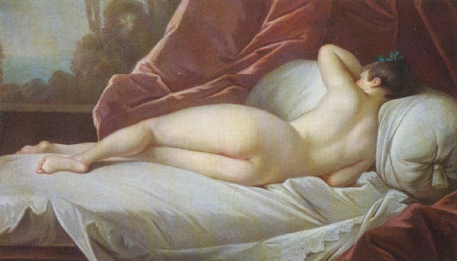 A Reclining Female Nude By Jean Baptiste Van Loo On Artnet