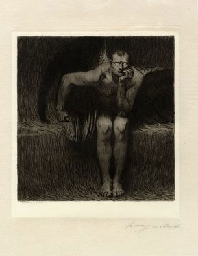 Lucifer By Franz Von Stuck On Artnet