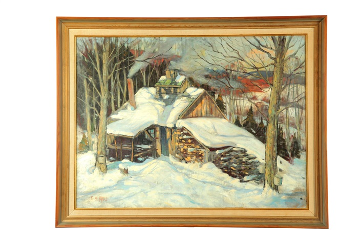 Sugar Cabin By Earle A. Titus On Artnet