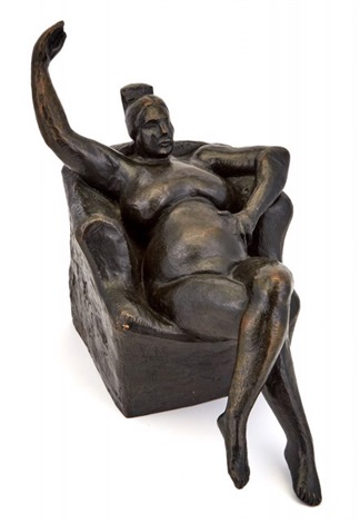 Nude In Chair By Gaston Lachaise On Artnet