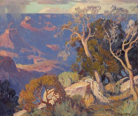 The Grand Canyon By Carl Oscar Borg On Artnet