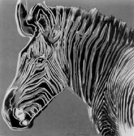 Grevys Zebra By Andy Warhol On Artnet