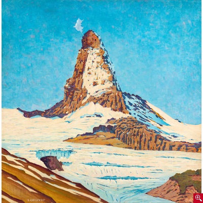 Matterhorn In Der Morgensonne By Siegfried Mackowsky On Artnet