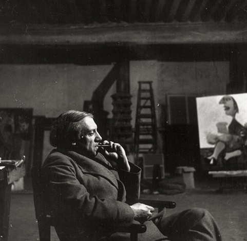 Pablo Picasso In His Studio By Peter Rose Pulham On Artnet