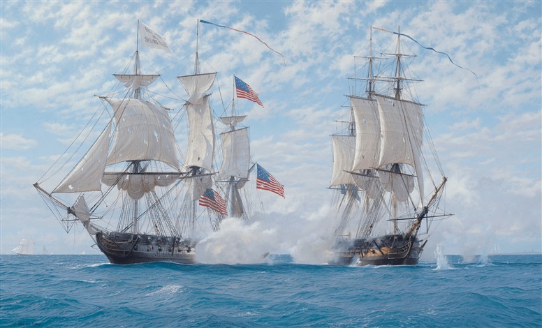 The Capture Of USS Chesapeake 1st June 1813 By John Steven Dews On Artnet