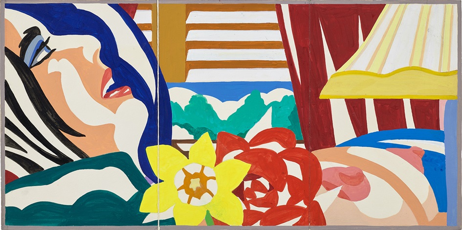 STUDY FOR BEDROOM NUDE FOLDING SCREEN By Tom Wesselmann On Artnet