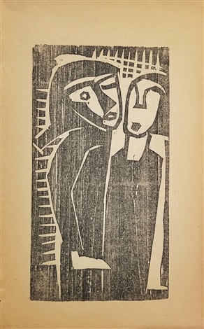 Zwei Frauen Two Women By Karl Schmidt Rottluff On Artnet