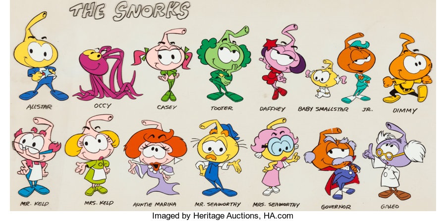 hanna barbera snorks