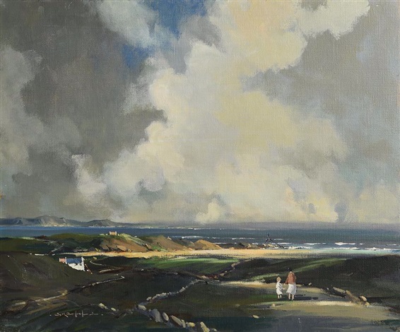 At Bunbeg, Co. Donegal by George K. Gillespie on artnet