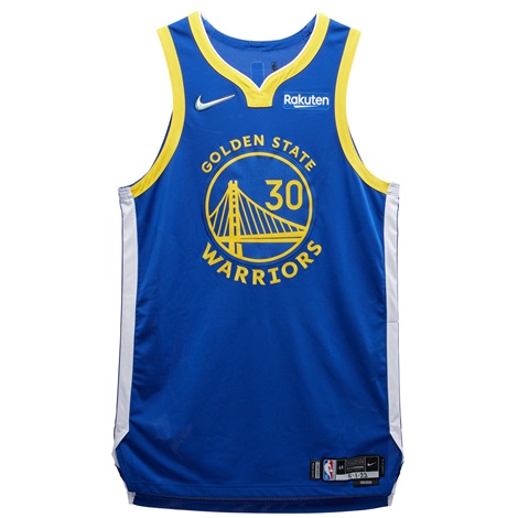 Stephen curry game worn jersey on sale