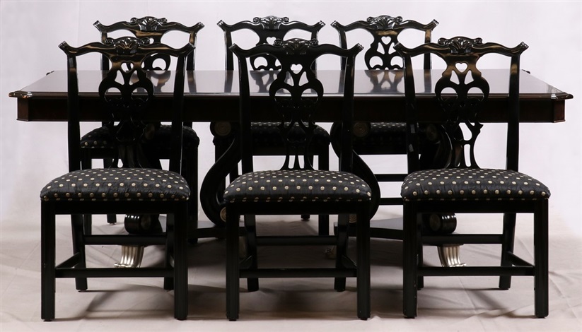 MAITLAND SMITH DINING ROOM SET by Maitland-Smith (Co.) on artnet