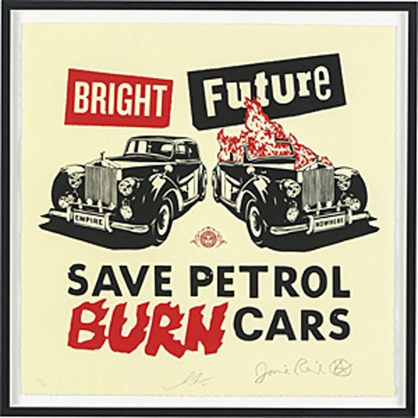 Bright Future by Shepard Fairey and Jamie Reid on artnet