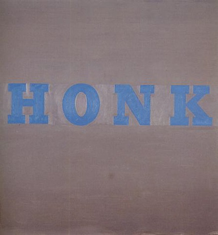 Honk by Ed Ruscha on artnet