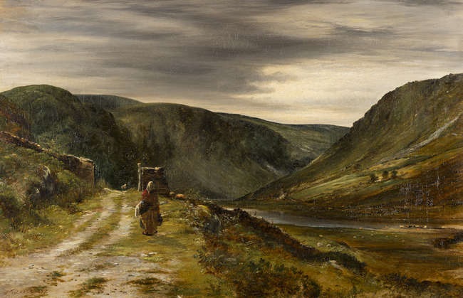 Glendalough, Co. Wicklow by Erskine Nicol on artnet