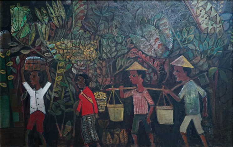 Membawa Hasil Bumi Harvesting by Haji Widayat on artnet