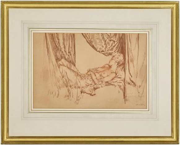 Julia Reclining by William Russell (Sir) Flint on artnet