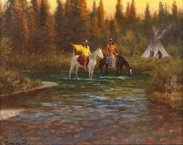 Planning the Hunt by Gary Kapp on artnet