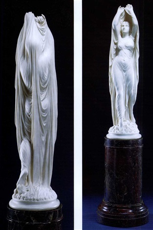 Undine receiving her soul by Chauncey Bradley Ives on artnet