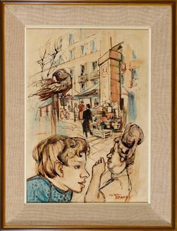 STREET SCENE by Muriel Brandt on artnet