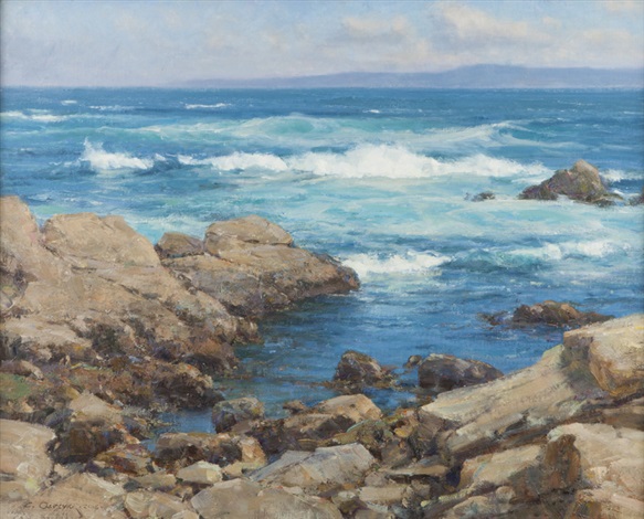 Surf at Pt. Lobos by Clyde Aspevig on artnet