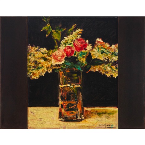 EULOGY, LAST FLOWERS, TO MANET by David Bierk on artnet