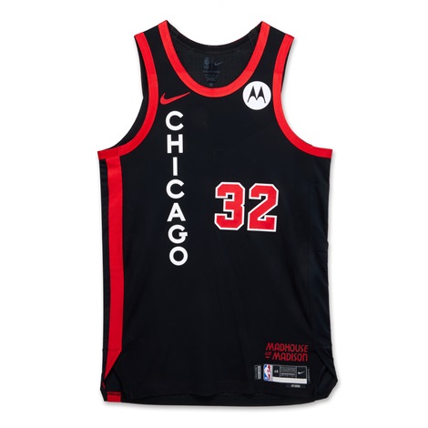 Terry Taylor Chicago Bulls 2023-2024 Game Worn City Edition Jersey on ...