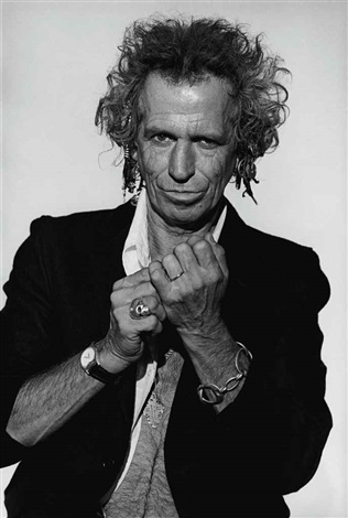 Keith Richards New York for British GQ Man of the Year awards